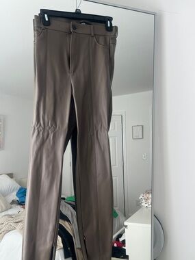 Zara Men's Taupe Stretch Dress Pants